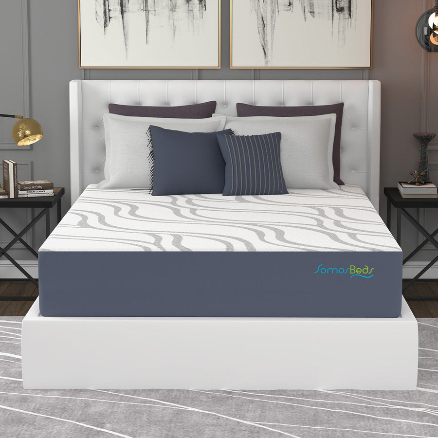 Materassino Coprimaterasso Queen Size SONIVE Di Lusso – Morbido, Impermeabile, Traspirante Con Fibra 3D+7D, Fino A 53 Cm - 6