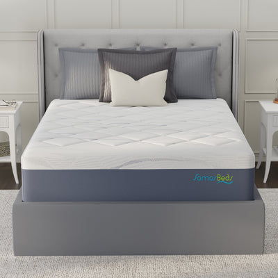 SomosBeds Supreme Plush Pillow Top Mattress - Front View